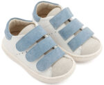Βαπτιστικό Παπούτσι BABYWALKER - BS3096-WHITE-LIGHT BLUE