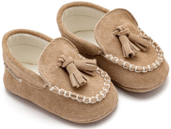 Βαπτιστικό Παπούτσι Αγκαλιάς BABYWALKER - MI1130-BEIGE