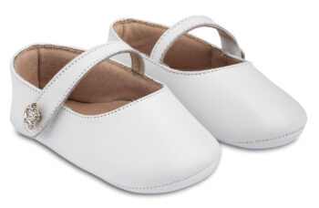 Βαπτιστικό Παπούτσι Αγκαλιάς BABYWALKER MI1619-WHITE