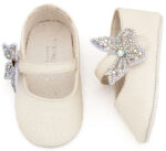 Βαπτιστικό Παπούτσι Αγκαλιάς BABYWALKER MI1658-WHITE