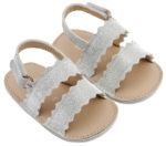 Βαπτιστικό Παπούτσι Αγκαλιάς BABYWALKER ΜΙ1659-SILVER