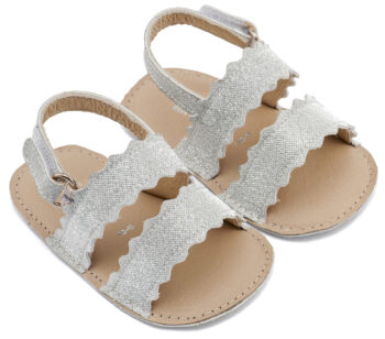 Βαπτιστικό Παπούτσι Αγκαλιάς BABYWALKER ΜΙ1659-SILVER