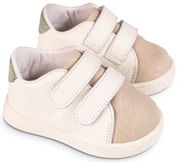 Βαπτιστικό Παπούτσι BABYWALKER - PRI2113-WHITE-BEIGE-MINT