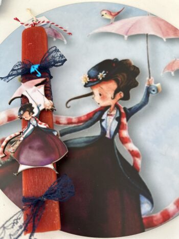 Πασχαλινή Λαμπάδα MARY POPPINS