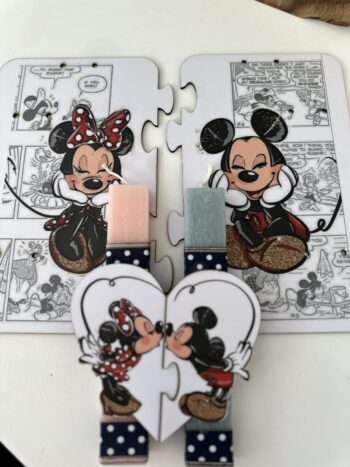 Πασχαλινή Λαμπάδα Για Ζευγάρι ΜΙΚΙ-ΜΙΝΙ